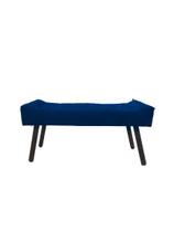 Puff Banqueta Decorativo Recamiê Sofia Suede Azul Oxxy Estofados Puff Banqueta Decorativo Recamiê Sofia Suede Azul Oxxy Estofados
