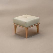 Puff Banqueta em Madeira Maciça Noé Luxo