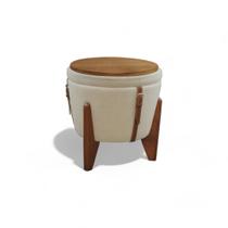 Puff Banqueta Fênix Baú Mesa Design Moderno