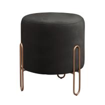 Puff Banqueta material sintético Mali Luxo Castellar Móbile