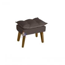 Puff Banqueta Opala Marrom Puff Banqueta Opala Marrom