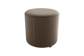 Puff Banqueta Redondo Copenhage Marrom Matrix Puff Banqueta Redondo Copenhage Marrom Matrix