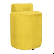 Puff banquetas Athena Decorativa Suede
