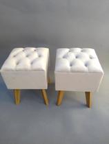 Puff banquinho banco quadro decorativo