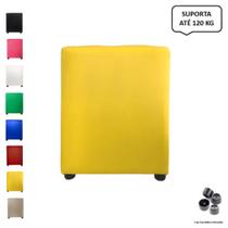 Puff Banquinho Banqueta Cubo Quadrado Decorativo Para Sala e Quarto - Mercadão dos Puffs