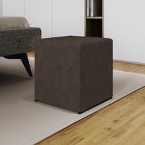 Puff Banquinho Decorativo Quadrado Sala Reforçado