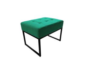 Puff Base Aluminio Tommy Sued Capuccino - Kimi Design