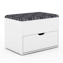 Puff Baú 1 Gaveta Pu2051 Tecno Mobili Puff Baú 1 Gaveta Pu2051 Tecno Mobili