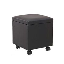 Puff Bau 40cm X 40cm X 40cm material sintético com Rodizios Puff Bau 40cm X 40cm X 40cm material sintético com Rodizios