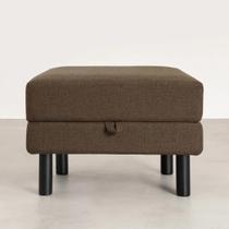 Puff Baú Antúrio 60cm CabeCasa MadeiraOriginals