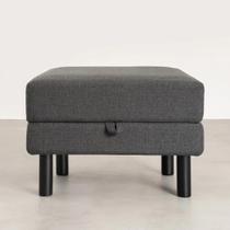 Puff Baú Antúrio 60cm CabeCasa MadeiraOriginals