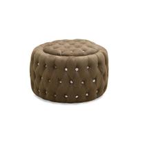 Puff Baú Capitonê Strass Quartzo Suede Marrom Castor animaleh - Shop das Cabeceiras Puff Baú Capitonê Strass Quartzo Suede Marrom Castor animaleh - Shop das Cabeceiras