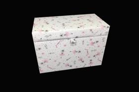 Puff baú em material sintético 68 cm - bailarina - 100% mdf - com pistão á gás Puff baú em material sintético 68 cm - bailarina - 100% mdf - com pistão á gás