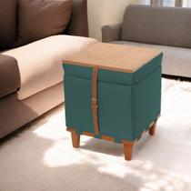 Puff Baú Flexível: Móvel Versátil para Qualquer Decoração