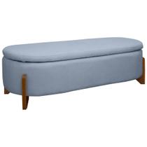 Puff Baú Organizador de Sapatos Thor Para Cama King Size Bouclé Puff Baú Organizador de Sapatos Thor Para Cama King Size Bouclé