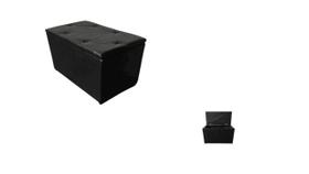 Puff Bau Organizador E Decorativo 58x36x43 Ideal para Guardar Brinquedos de Crianças