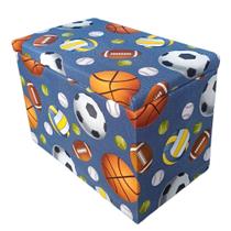 Puff Bau Organizador Porta Objetos Sport