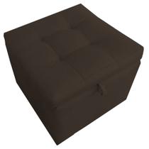 Puff Baú Porta Suitte Objetos 45x45x45cm