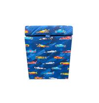 Puff baú quadrado 1 lugar 36x36 cm carrinho Puff baú quadrado 1 lugar 36x36 cm carrinho