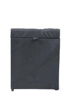 Puff baú quadrado 1 lugar 36x36 cm cinza escuro Puff baú quadrado 1 lugar 36x36 cm cinza escuro