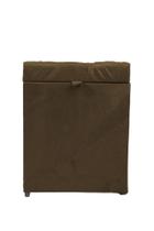 Puff baú quadrado 1 lugar 36x36 cm marrom Puff baú quadrado 1 lugar 36x36 cm marrom