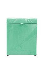 Puff baú quadrado 1 lugar 36x36 cm tiffany Puff baú quadrado 1 lugar 36x36 cm tiffany