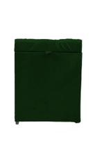 Puff baú quadrado 1 lugar 36x36 cm verde musgo Puff baú quadrado 1 lugar 36x36 cm verde musgo