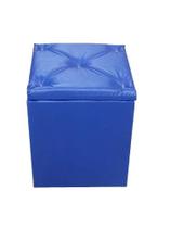PUFF BAÚ Quadrado 34x34x43 CM Organizador E Decorativo Muito lindo
