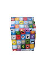 PUFF BAÚ Quadrado 34x34x43 CM Organizador E Decorativo Muito lindo
