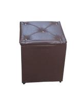 PUFF BAÚ Quadrado 34x34x43 CM Organizador E Decorativo Muito lindo