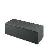 Puff Baú Racamier Beira de Cama Estofado Casal Istambul 1,40 Dobuê