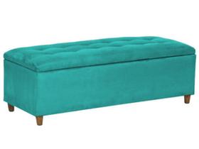 Puff Baú Recamier Acqua 1,22m