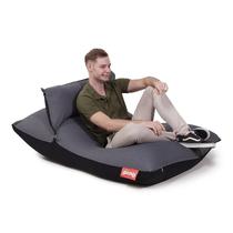 Puff Big Pillow Sensorial e apoio para cabeça - Cinza Mescla