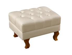 Puff Chesterfield Dom Pedro Pufe Vintage Banqueta Colonial