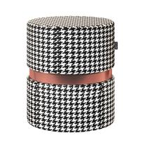 Puff Cilindro Barril Decorativo Porto Cor Cardan - Shop das Cabeceiras