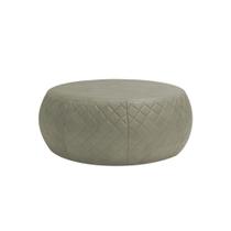 Puff Cleo 105cm Trêsse Corano Bege Escuro - Gran Belo
