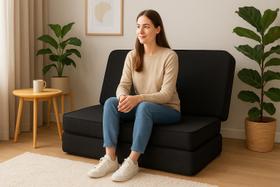 Puff, Colchonete Dobrável colchao ,Sofá 4 em 1 Casal Confortavel Pratico Macio ,Resistente, Portatil ,Leve, Acampamento, Camping Puff, Colchonete Dobrável colchao ,Sofá 4 em 1 Casal Confortavel Pratico Macio ,Resistente, Portatil ,Leve, Acampamento, Camping