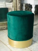 Puff com base em alumínio