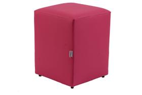 Puff Cubo Madeira Pop Rosa - STAY PUFF