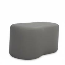 Puff Curvo Feijão Orgânico Sala Redondo Confortável Quarto Moderno Linho Puff Curvo Feijão Orgânico Sala Redondo Confortável Quarto Moderno Linho