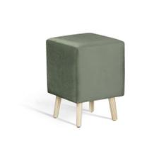 Puff Dado Quadrado Veludo Fendi Daf Mobiliário