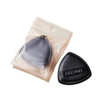 Puff De Maquiagem Triangular Macio De Uso Duplo Preto Para Pó E Corretivo Úmido E Seco GECOMO