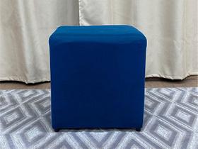 Puff Decorativo Azul 410 Alpoim Puff Decorativo Azul 410 Alpoim