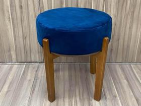 Puff Decorativo Azul 800 Veneza