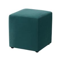 Puff Decorativo Azul Petróleo Puff Decorativo Azul Petróleo