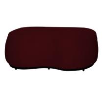 Puff Decorativo Beatriz Orgânico Crm Suede Marsala Ms Decor Puff Decorativo Beatriz Orgânico Crm Suede Marsala Ms Decor