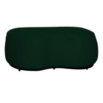 Puff Decorativo Beatriz Orgânico Crm Suede Verde Mz Decor Puff Decorativo Beatriz Orgânico Crm Suede Verde Mz Decor