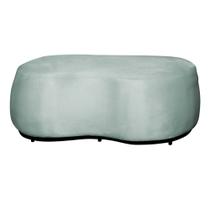 Puff Decorativo Beatriz Orgânico Crm Veludo Acqua Ms Decor Puff Decorativo Beatriz Orgânico Crm Veludo Acqua Ms Decor