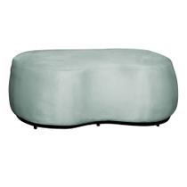 Puff Decorativo Beatriz Orgânico Crm Veludo Acqua Mz Decor Puff Decorativo Beatriz Orgânico Crm Veludo Acqua Mz Decor