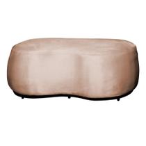 Puff Decorativo Beatriz Orgânico Crm Veludo Rosa Ms Decor Puff Decorativo Beatriz Orgânico Crm Veludo Rosa Ms Decor